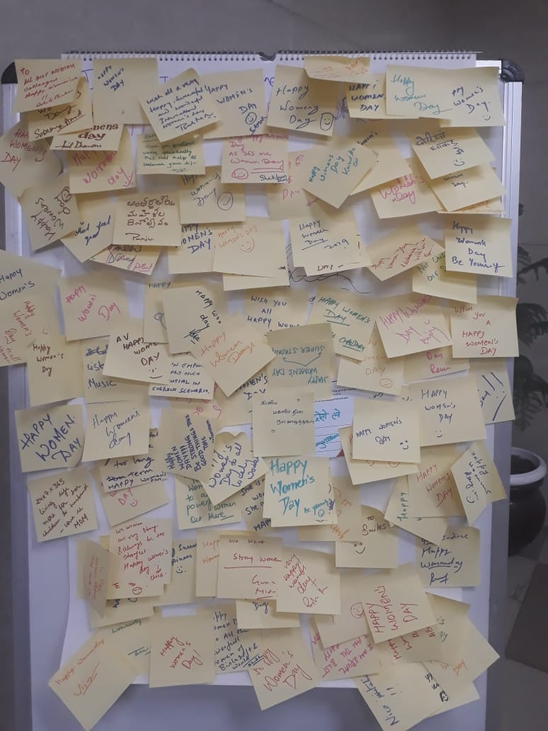 birlasoft's tweet photo. (2/2)...#appreciation cards where also given out by colleagues to various #WomenChampions; to acknowledge and commend the efforts of #womenemployees in balancing their personal and professional endeavors! #togetherispower #IWD2019 🤩😇👍 #WomenInTech https://t.co/ZkPTOQ51SH