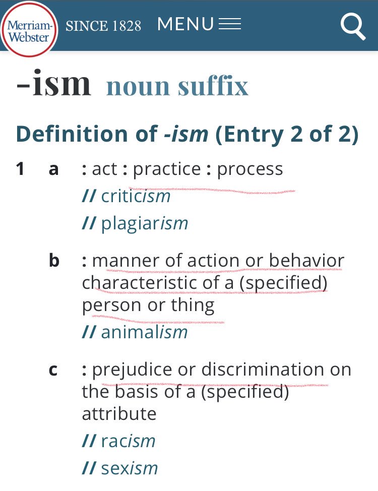 13/n Attached are images defining ‘Ism’. Hindu’ or ‘Bharathiya’ practice isn’t confined to unidirectional act though ‘ism’ is all about that. The beauty of ‘Being Hindu’ lies in its plurality & respectful node towards every Dharmic Way.