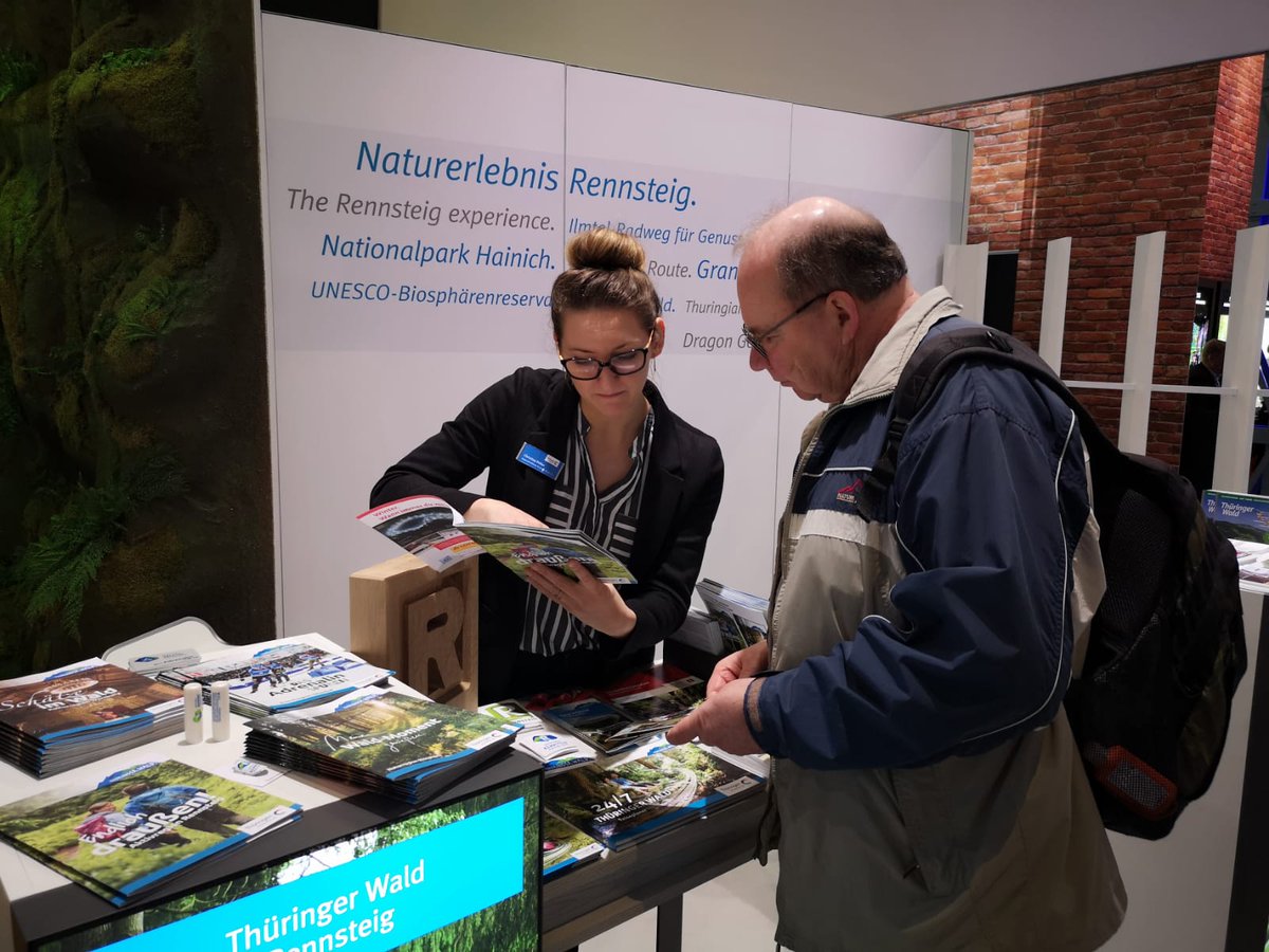 Ab heute ist die <a href="/ITB_Berlin/">ITB Berlin</a> für Alle geöffnet und Thüringen ist mittendrin. Kommt vorbei und Checkt ein im Wald! <a href="/thueringen_ttg/">Thüringer Tourismus GmbH</a> @beBerlin 
#itb_thue #ITBBerlin #ITB2019 #thüringerwald