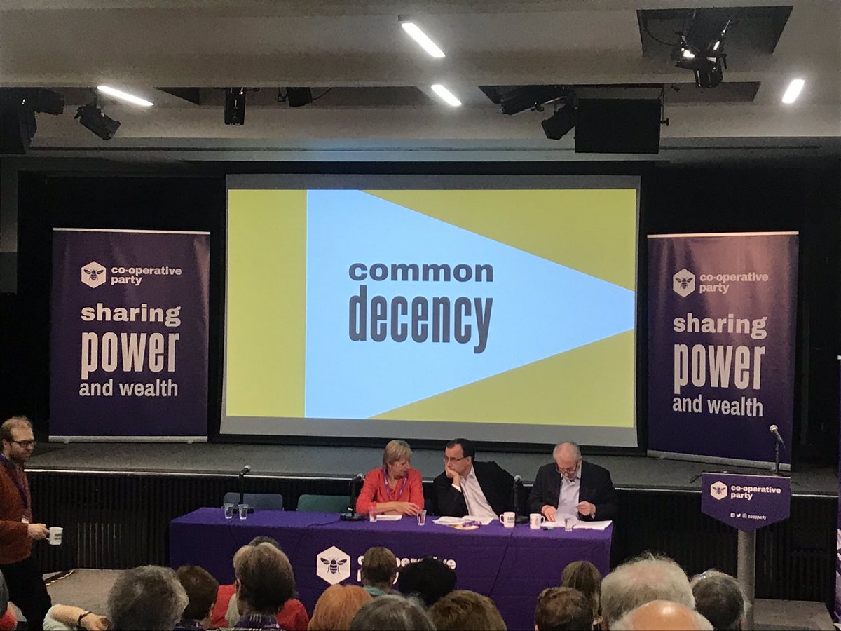 LambethCoop's tweet image. Waiting for the conference to start! #commondecency