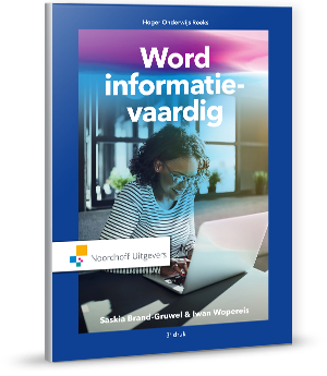 OU_Nederland's tweet image. Systematisch te werk gaan bij het zoeken naar bruikbare #informatie is essentieel. Een stappenplan kan daarbij helpen. 

In het boek 'Word #informatievaardig' beschrijven Saskia Brand-Gruwel en Iwan Wopereis een vijfstappenplan. 

#digitaal

Lees meer op  bit.ly/2IAV98c