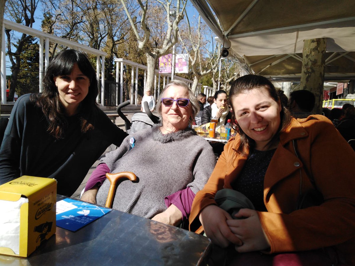 #InternationalWomensDay #globalfriendship La amistad entre grandes mujeres no conoce límites con @YouthxPeace en @santegidio_ES