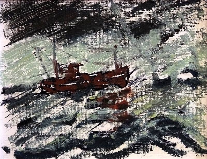 StevenMDodd's tweet photo. Now available to buy from Number Four Gallery in Scotland #NumberFourGallery #StAbbs #oilpaintings #buyart https://t.co/V2E5cYueJY