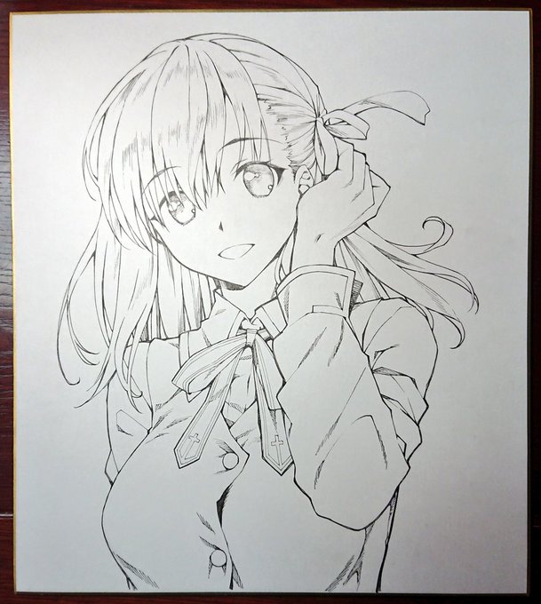 明日サンクリやまぐちぷりんと手描き色紙先着よろしくお願いいたします～! 