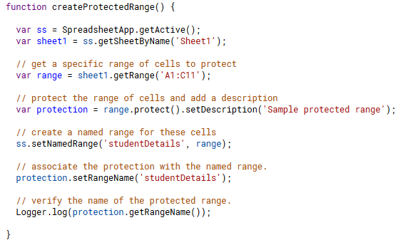 philly_pb's tweet photo. Learning about #appsscript protected ranges this #SaturdayMorning 
#Google #javascript https://t.co/1sHqyCaZJD