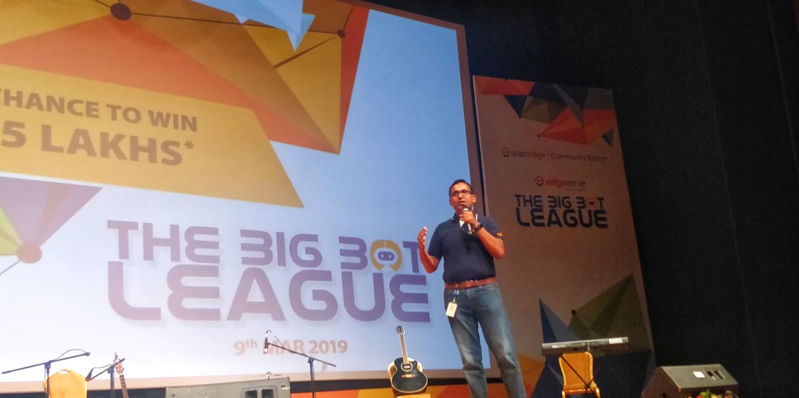 kartikmurugan's tweet photo. @AmTheGuru on the evolution of technology, where does RPA fit in and how will it evolve into the future. #thebigbotleague #assistedge #edgeverve #rpa #rpadeveloper #bigbotleague https://t.co/8P2cLr5ao2