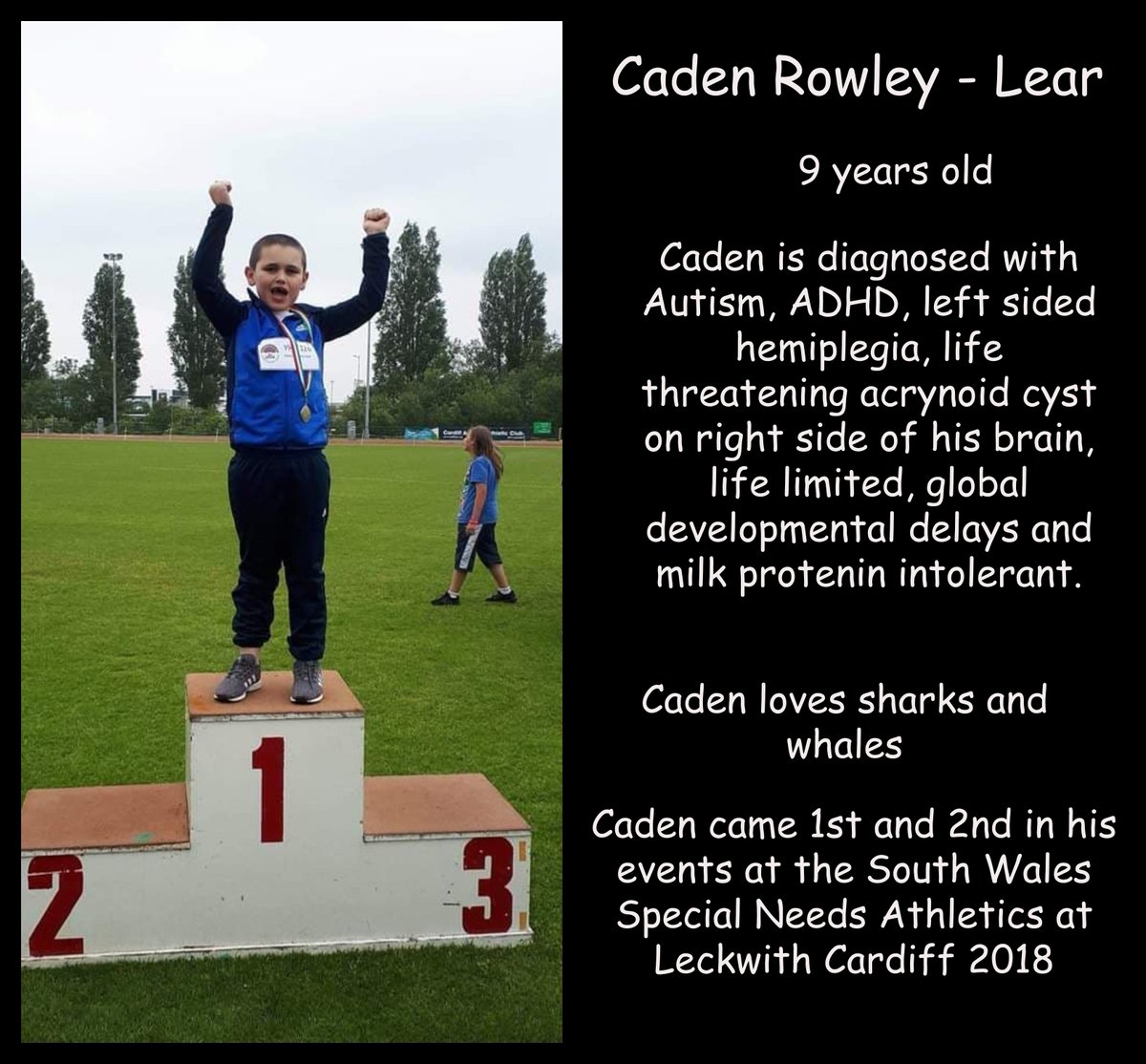 Elizabeth_Ann_M's tweet photo. So amazingly proud of the kids ❤🥇 
E. A. Sports Club, This is us  😍
Thank you @AkeemOfficialBB for coming onboard as Amassador to the club 😊 #AbilitiesWithin #BelieveInYourself #BeFearless #AbilitiesNotDisabilities #WeBelieveInYou #Achievements
https://t.co/1vdEzJ1U4q https://t.co/I0OvzVsYL8