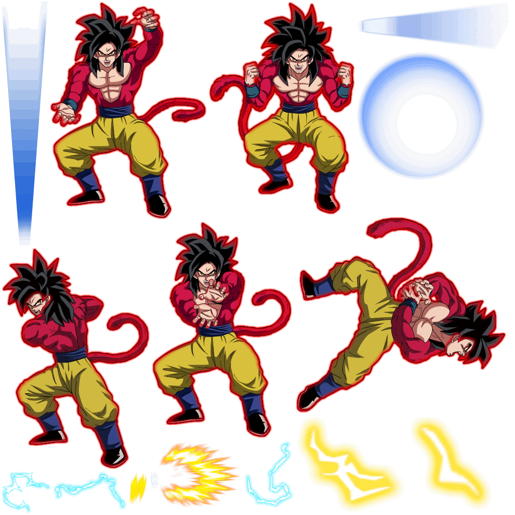 Full Power Super Saiyan 4 Goku from Dragon Ball GT [Dragon Ball