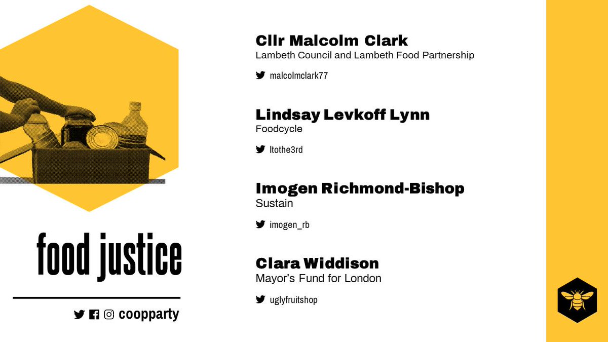 CoopParty's tweet image. Hard to believe that in 2019 we're hearing stories of families in the UK struggling to put food on the table. But also steps we can all take in the fight for #foodjustice. Thank you to @imogen_rb @MalcolmClark77 @Ltothe3rd @UglyFruitShop for joining us at #commondecency today.