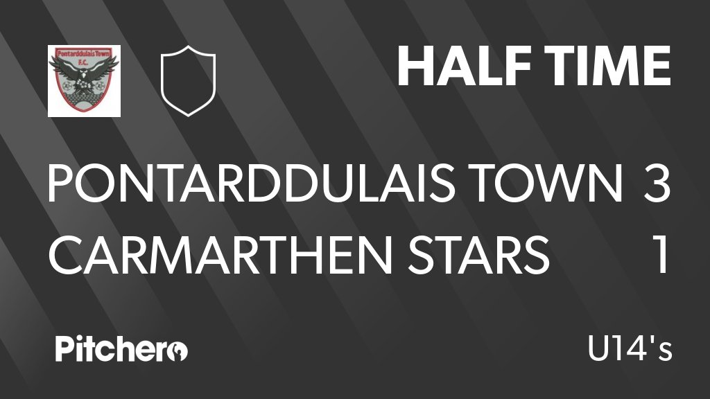 PontarddulaisFC's tweet photo. HALF TIME: Pontarddulais Town Football Club 3 - 1 Carmarthen Stars Whites
#PONCAR #COTB
https://t.co/lpJjw56XPE https://t.co/QfzpKDhEhB