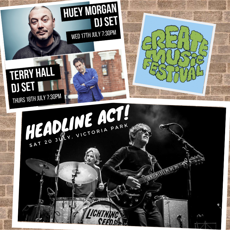 What a week! Still riding high on the news that The <a href="/Lightning_Seeds/">Lightning Seeds</a> will be our main stage act this year...AND we have two incredible legends joining us for Platform. Roll on July!