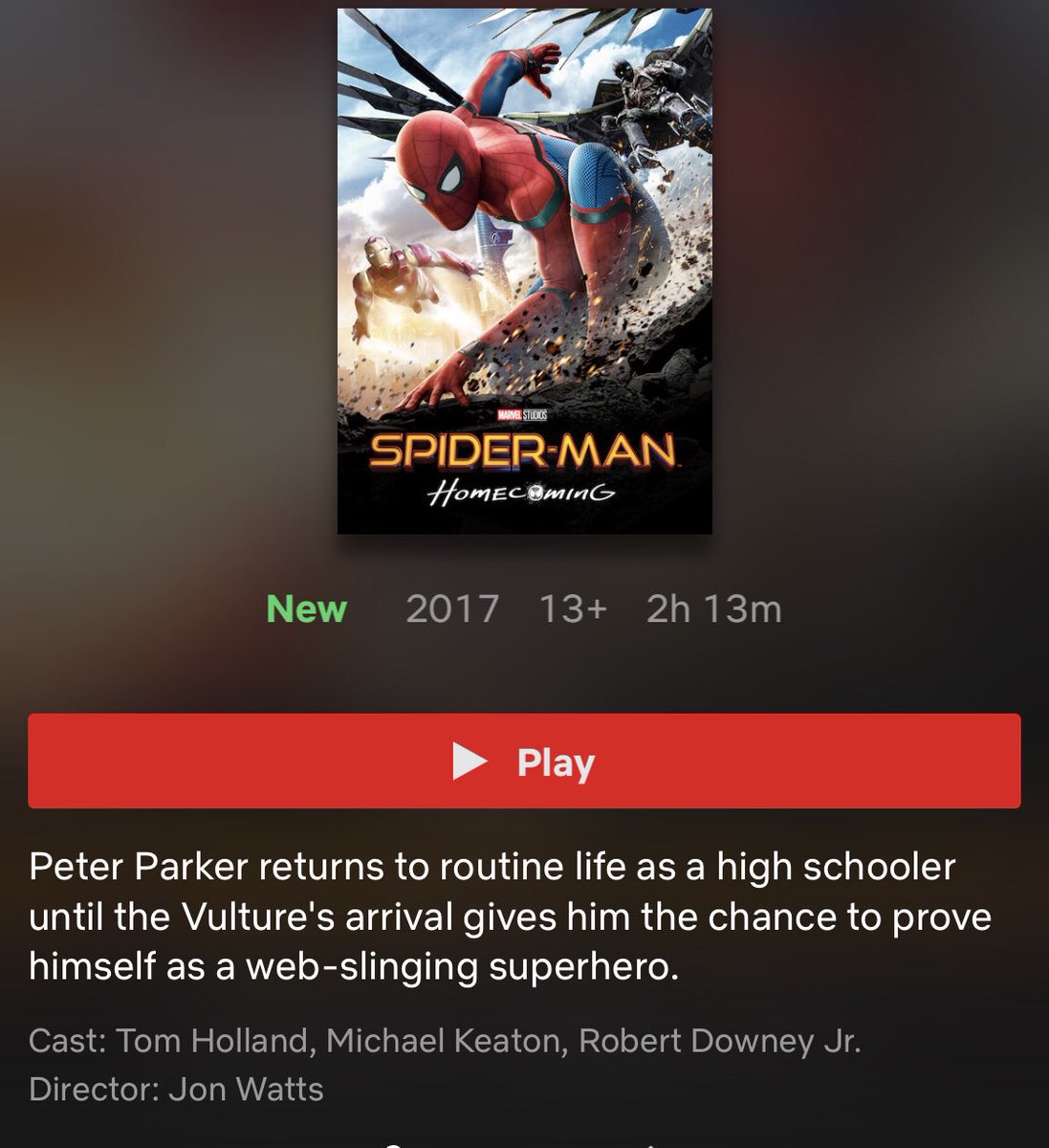 Q_cupid's tweet photo. Spider-Man Homecoming มาลงแล้วนะทุกคนนน ♥️ https://t.co/caNCYse2VD