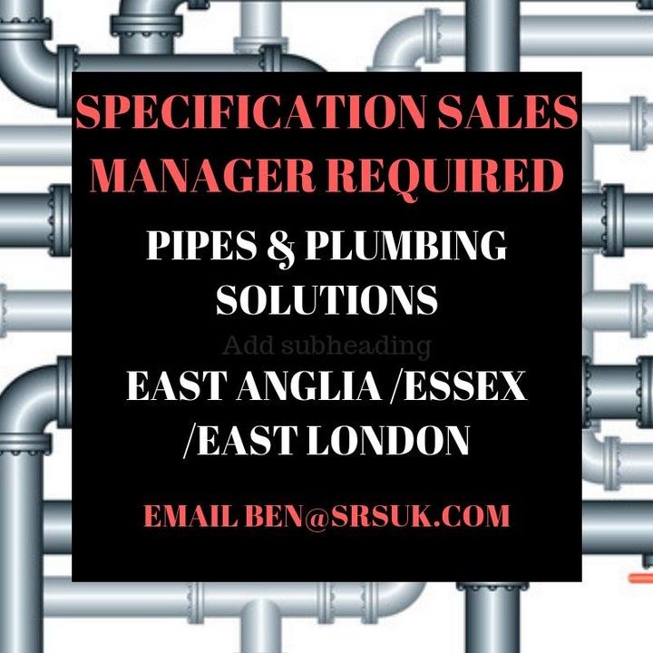 buff.ly/2UdrUcW for details

Contact Ben 01234 826450 ext 106

#eastangliajobs #inittowinit #duderecruits #plumbingsales #pipesolutions