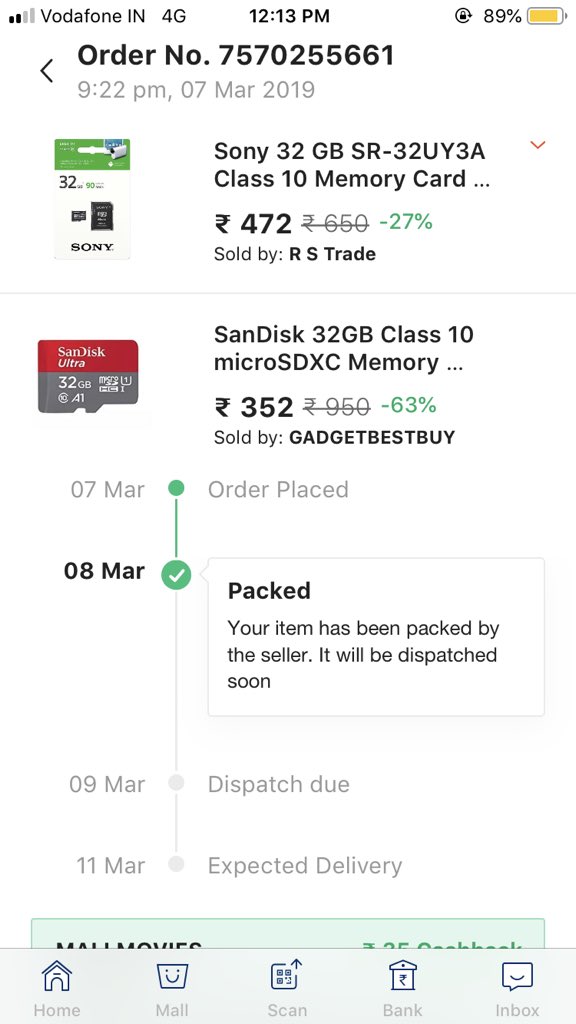 Upanshuh's tweet image. Yet not dispatched, the worst service i have seen in my entire life. One issue got over and other came up.

 Moreover you guys don’t pick call and I didn’t receive any call since morning. 
#avoidpaytm
#nopaytm
#paytmsuck