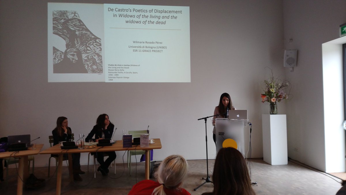 Wilmarie Rosado Perez as part of the final panel of the #GRACEConference2019 on literary cultures of in/equality