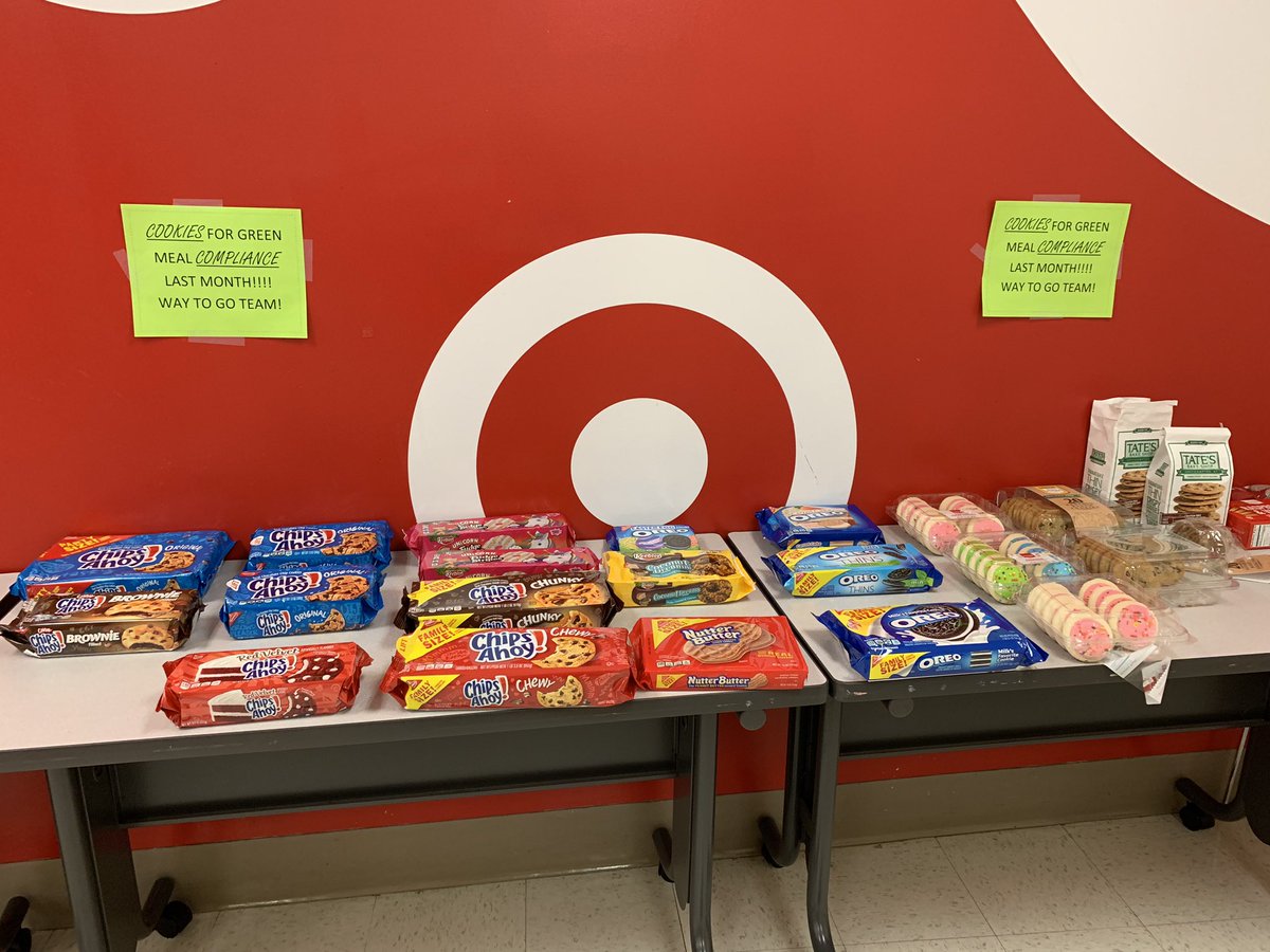 I love giving this team some recognition: COOKIES for green COMPLIANCE last month! Super proud of the team for making strides with compliance! #SouthportSquad #T1789