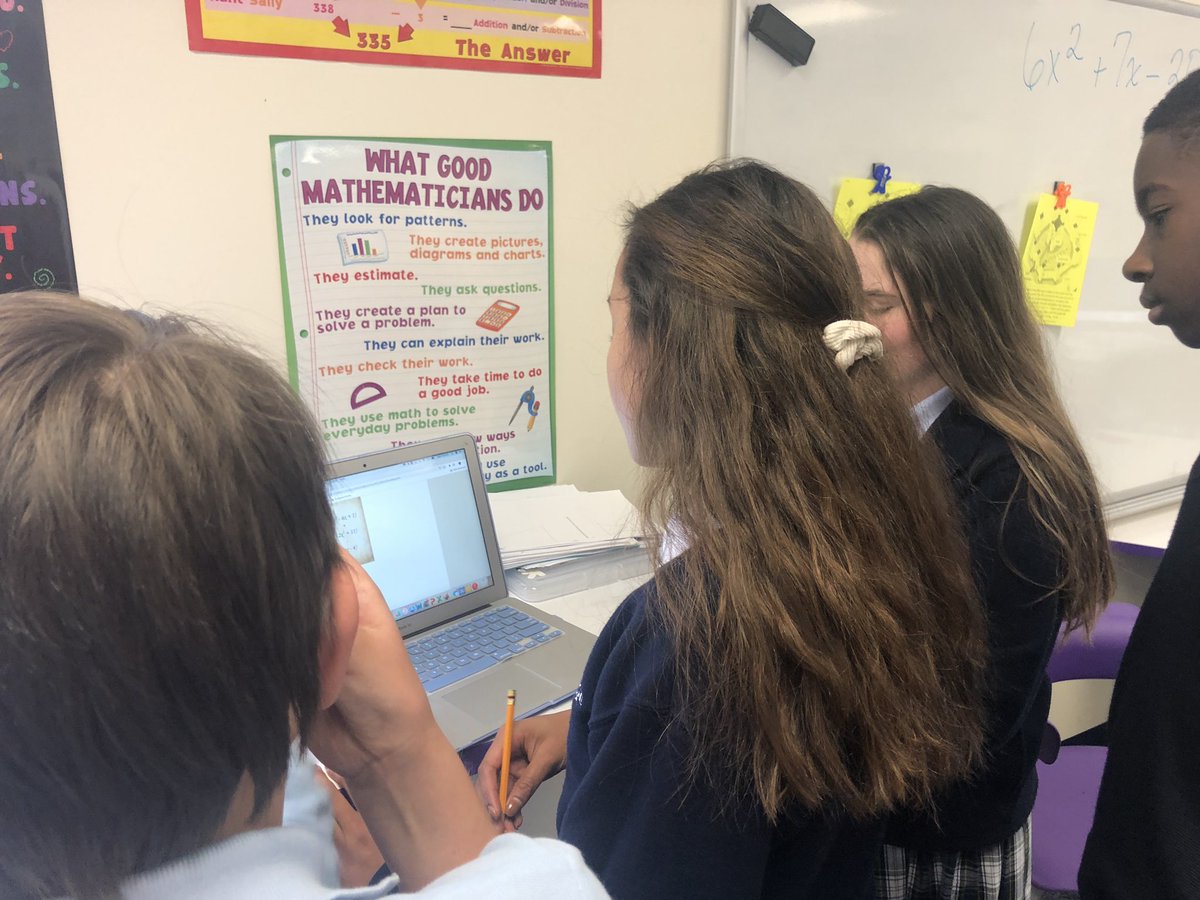 TrimbleLesley's tweet photo. Finishing our factoring chapter with a “breakout box” challenge.  Love the team work to open the locked box!  @RobinsonTeach @OakridgeMS1 https://t.co/IAcbEeeMlE