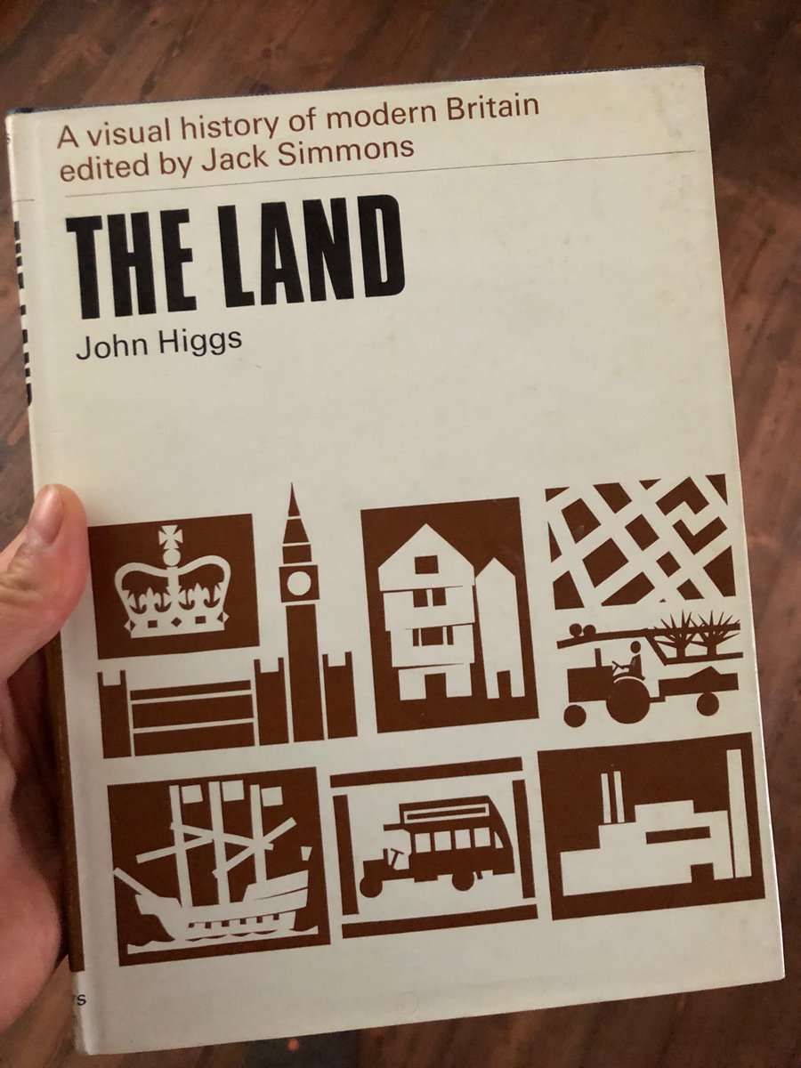 Just picked this up from my local second hand bookshop. A #visualhistory of #land? I’m in heaven!