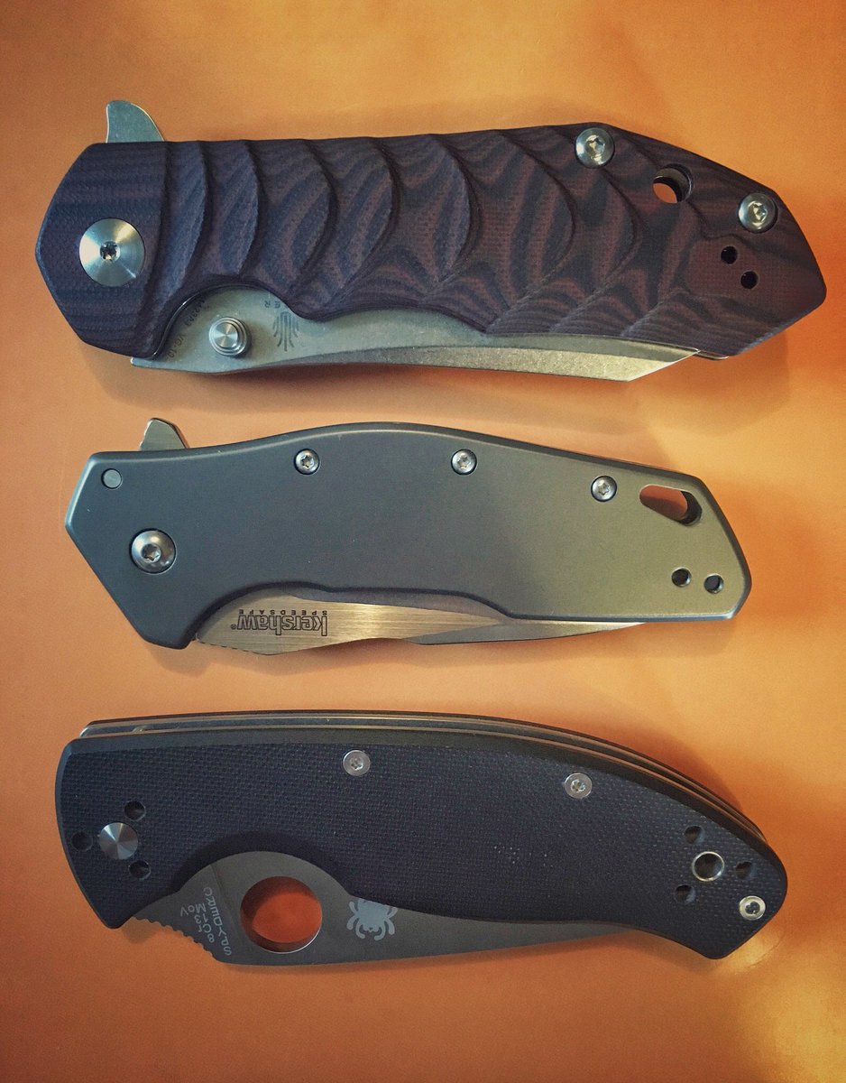casualedc's tweet photo. What are carrying today?
#knife #knives #edcknives #edcknife #blades #kizer #kizerknives #kizerknife #kizersovereign #flipperknife #kershaw #kershawknives #kershawknife #kershaweris #speedsafe #spyderco #spydercoknives #spydercoknife #spydercotenacious #8cr13mov #vg10 #vg10steel https://t.co/hKT8s3NIdK