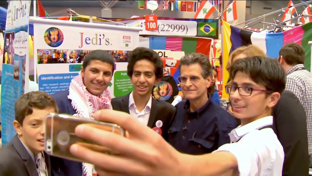 SOLIDWORKSedu's tweet photo. We sat down with Dean Kamen,  the creator of#FIRST! Check out the #BornToDesign podcast and learn about Dean's mission to inspire the world’s 62,000 FIRST teams to pursue attainable and rewarding careers in the fields of #STEM! @FIRSTweets  #omgrobots 
https://t.co/4PDdfsNk8X https://t.co/HHzy0LRalM