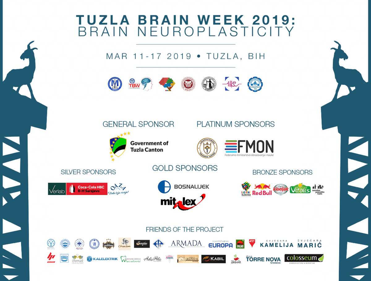 medicus_tz's tweet photo. We would like to thank all our sponsors and partners which have helped us to accomplish everything we have planned for this year's #TuzlaBrainWeek💪
#TBW #TBW19 #TBW4all #MEDICUS #BAW https://t.co/6uBHdlY8qD