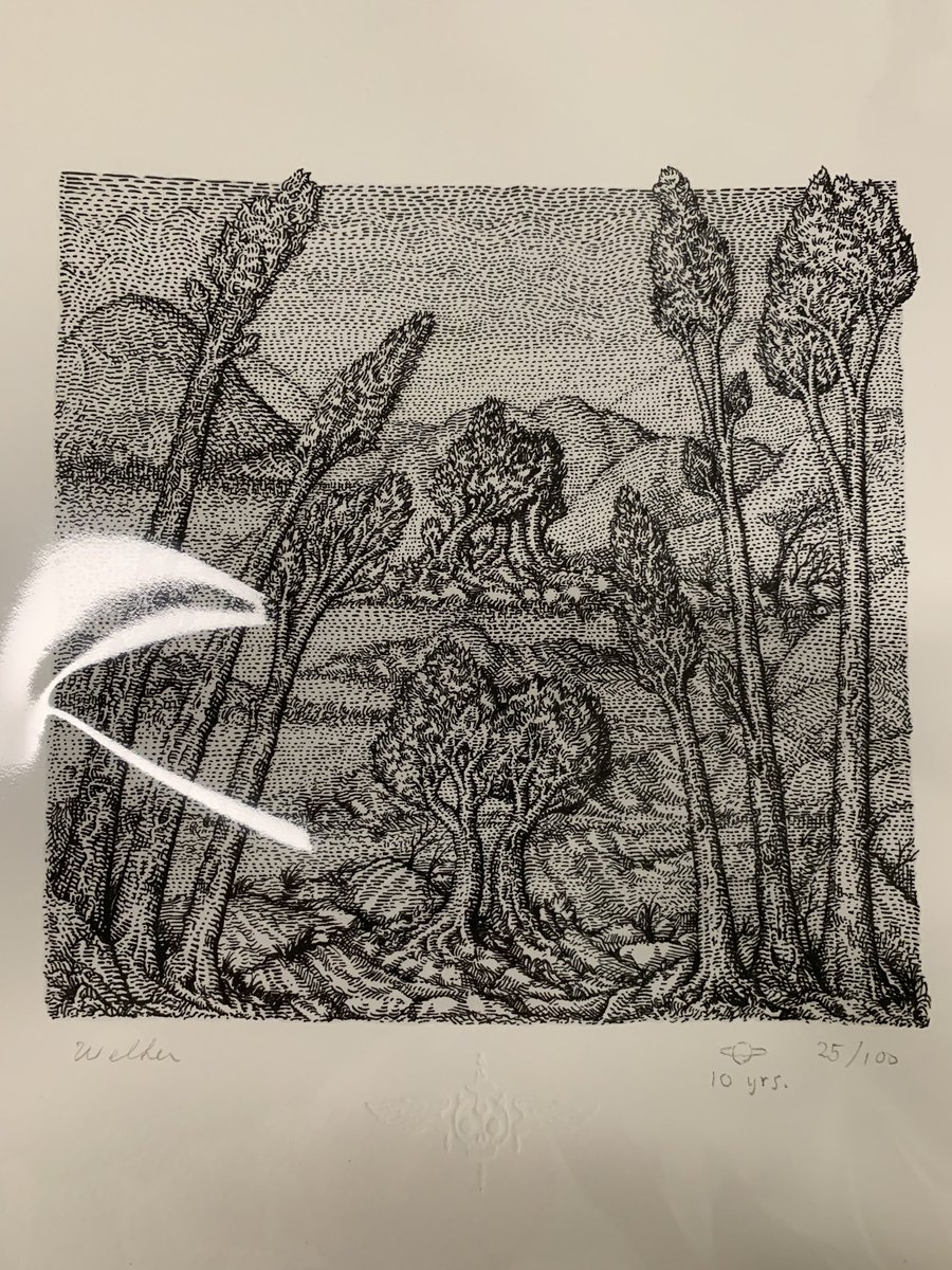 PeteLikesPhish's tweet image. At the Art on Paper show: just was told an inspiring story from Welker #10years #levelheaded