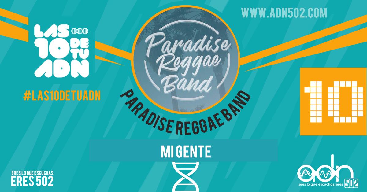 adn502's tweet photo. https://t.co/O5bKZH9pPb
La Banda nace un 25 de Septiembre de 2009, con un solo fin: llevar un mensaje de amor, paz, unidad y hermandad a todos los pueblos.
@ParadiseReggaeB en la posición 10 de el conteo oficial de la música guatemalteca #Las10DeTuADN
#EresLoQueEscuchas #Eres502 https://t.co/TWLe5f16bk