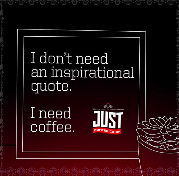 JustCoffeeCoop's tweet image. This is about as far as we meme, y'all. ow.ly/5Rhi30nYtSD #deepthoughts   #springseasonal #seasonalcoffee #spring #freshharvest #springtime #bcorp #bcorpmonth #makecoffeebetter #makecoffeematter #fairtradecoffee #organiccoffee