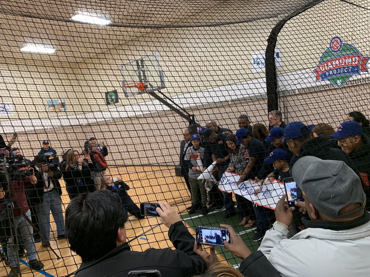 Congrats to The Base on <a href="/Cubs/">Chicago Cubs</a> Charities Diamond Project grant - running a great program for Garfield Park youth in Tipton Park <a href="/LISCChicago/">LISC Chicago</a> <a href="/GPCCouncil/">Garfield Park Community Council</a>