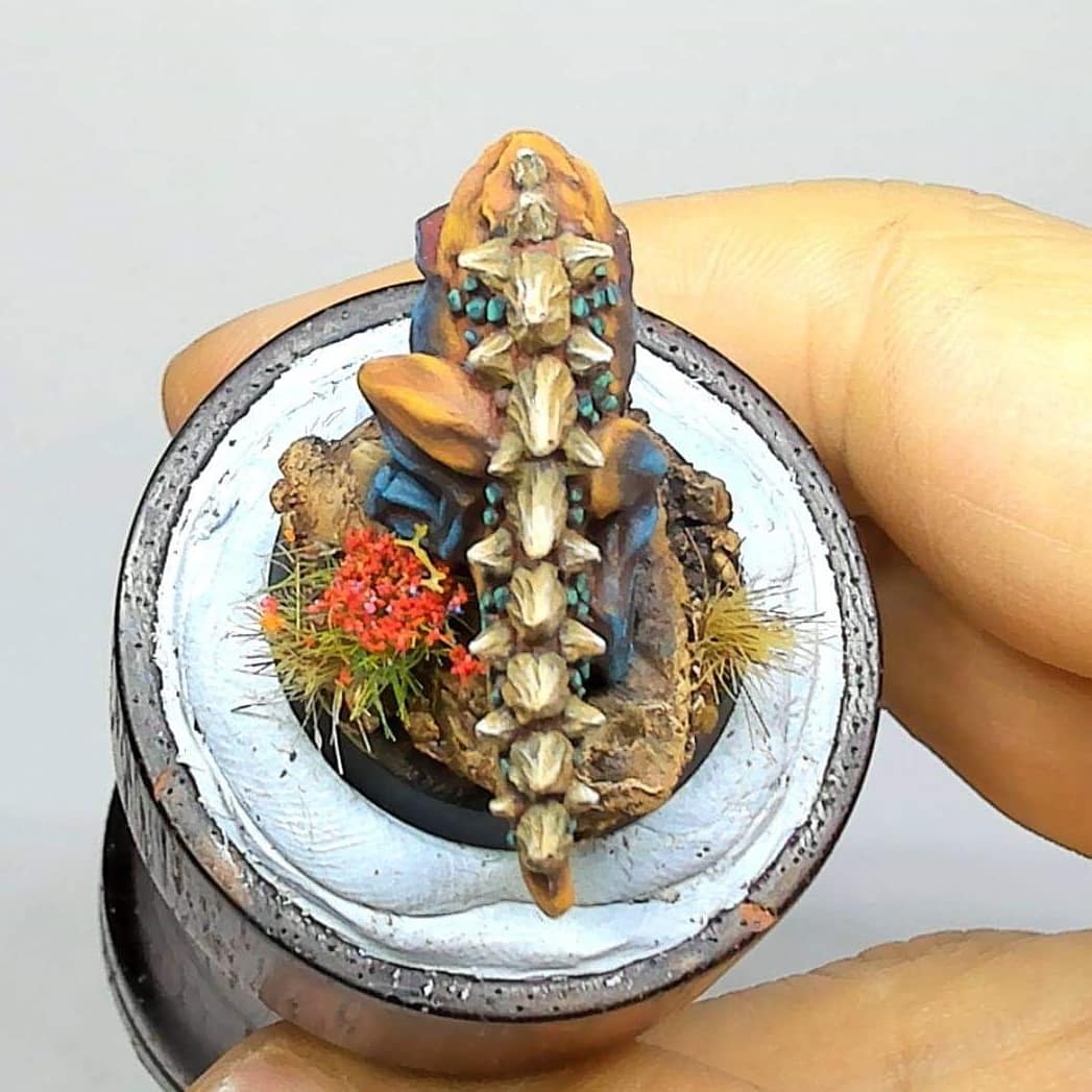 PrincesAv3llana's tweet photo. This is Albert! Part of the squig family going live on twitch painting mangler squig π€© for the games for #jimmyfest always painting with Jimmy https://t.co/uNqXl0J3FZ
#PaintingWarhammer #paintingminiatures #miniatures #boardgamegeek #gamesworkshop #gw #aos #warhammer #art https://t.co/v2Ob6p0mPt