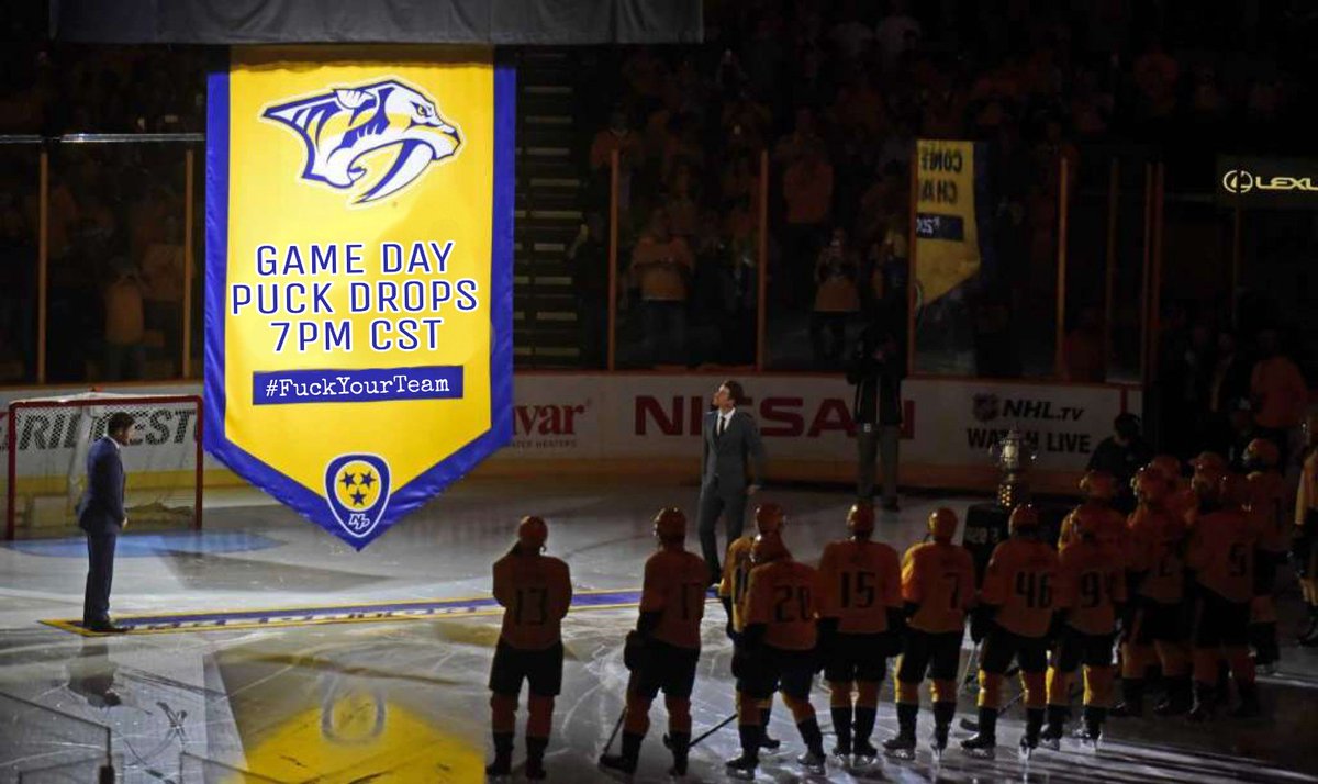 Preds615's tweet image. There's a game today.
#CARvsNSH