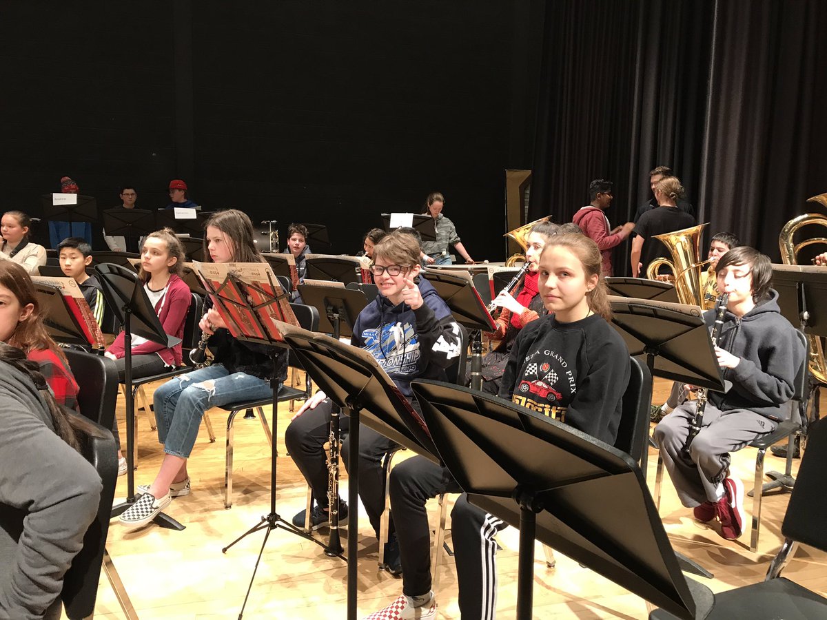 CBRSDArts's tweet photo. Central Berkshire Schools representing today in the junior district band and choirs! #wahconah #nessacus https://t.co/UjrCCXu4c2