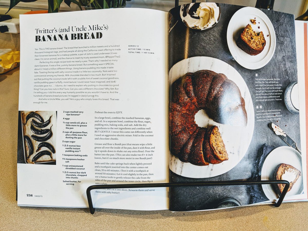 m_torr11's tweet photo. Making Twitter's banana bread. @chrissyteigen I'm hoping it's THE BEST banana bread I've ever had. https://t.co/zPUjoi8jPg