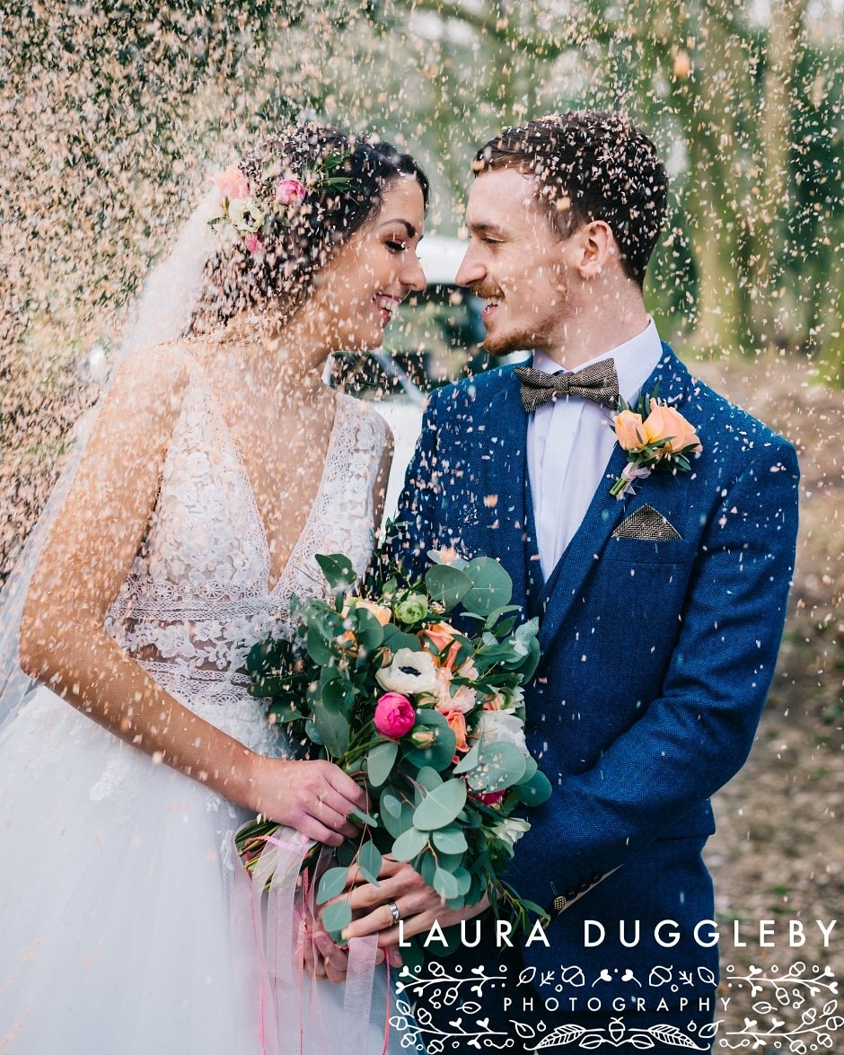 LauraDuggleby's tweet photo. Confetti shots should you do them?!!
Yes, yes, yes, yes and bloody yes!  They make people happy, you smile,  your gran  smiles, your mum remembers her confetti shot and it's just a super chance to capture some natural, heartfelt memories of your day! https://t.co/RXBjtsdTyd
