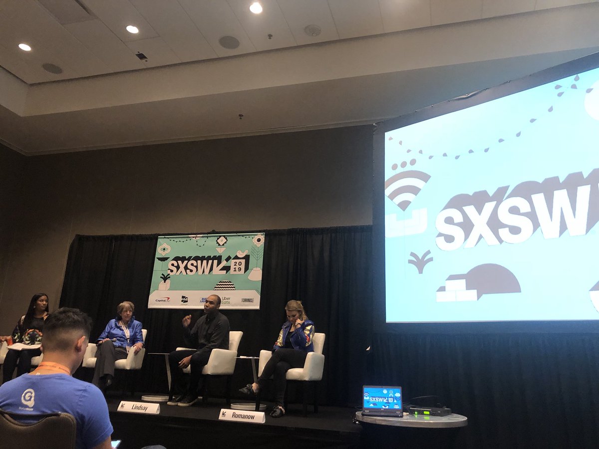 Important discussion about funding diverse startups at #SXSW with <a href="/HubSpot/">HubSpot</a>’s Andrew Lindsay, <a href="/MicheleRomanow/">Michele Romanow</a> @judyrobinett &amp; <a href="/meghalexander/">M. Holston-Alexander</a>
