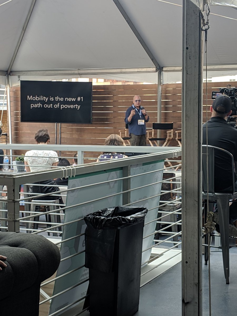 alisyn_malek's tweet photo. @AlexRoy144 speaking some great truths today @CityLab #revolutionizingtheroad @sxsw #Mobility not only moves people out of poverty it changes #lifeoutcomes @DavidZipper @May_Mobility @BMWiVentures @moovel @reillybrennan https://t.co/n2D9SPgQMW