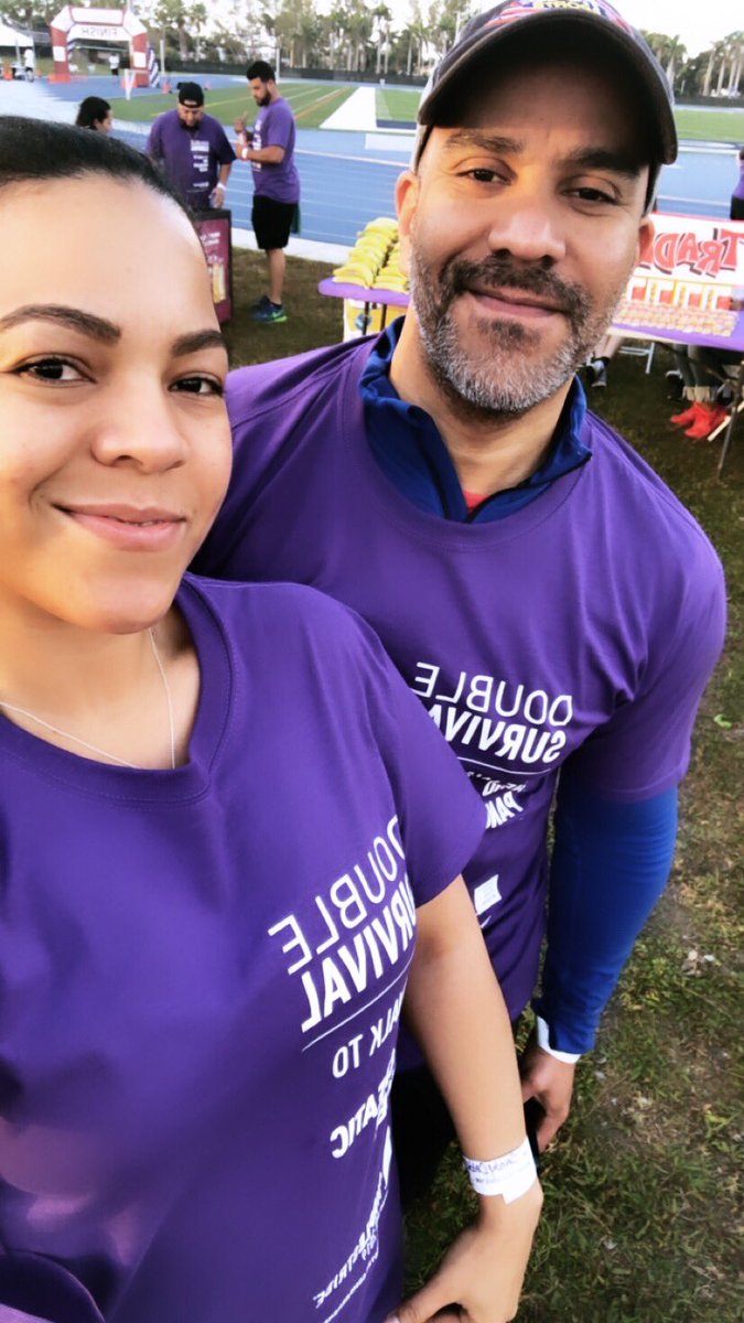 candycalderon_'s tweet photo. Walking to create awareness for #PancreaticCancer &amp; raise funds... I hope we reach a time when all cancer is gone! 💜🙏🏽 

@PanCAN @PanCANMiami  #PurpleStrides #PanCan https://t.co/2iZpfZ5lA8
