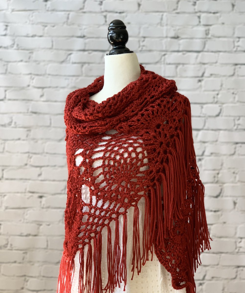 compassionknits's tweet photo. It’s almost shawl season! Shawls are hands-down my favourite three-season accessory. I’ve been crocheting up a storm of wraps. A few have been added to the shop (link in bio.) More coming soon!  #crochet #vegancrochet #ethicalfashion #vegan #shawl #shawls https://t.co/y39jwSjdG1