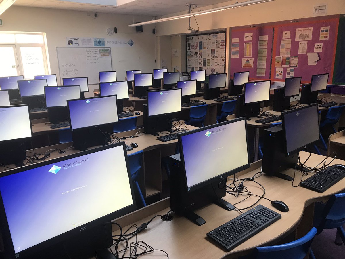 MSSCITDept's tweet photo. We are done! 40B fitted with new PC’s ready for the students Monday morning! https://t.co/BER7G5uHw3