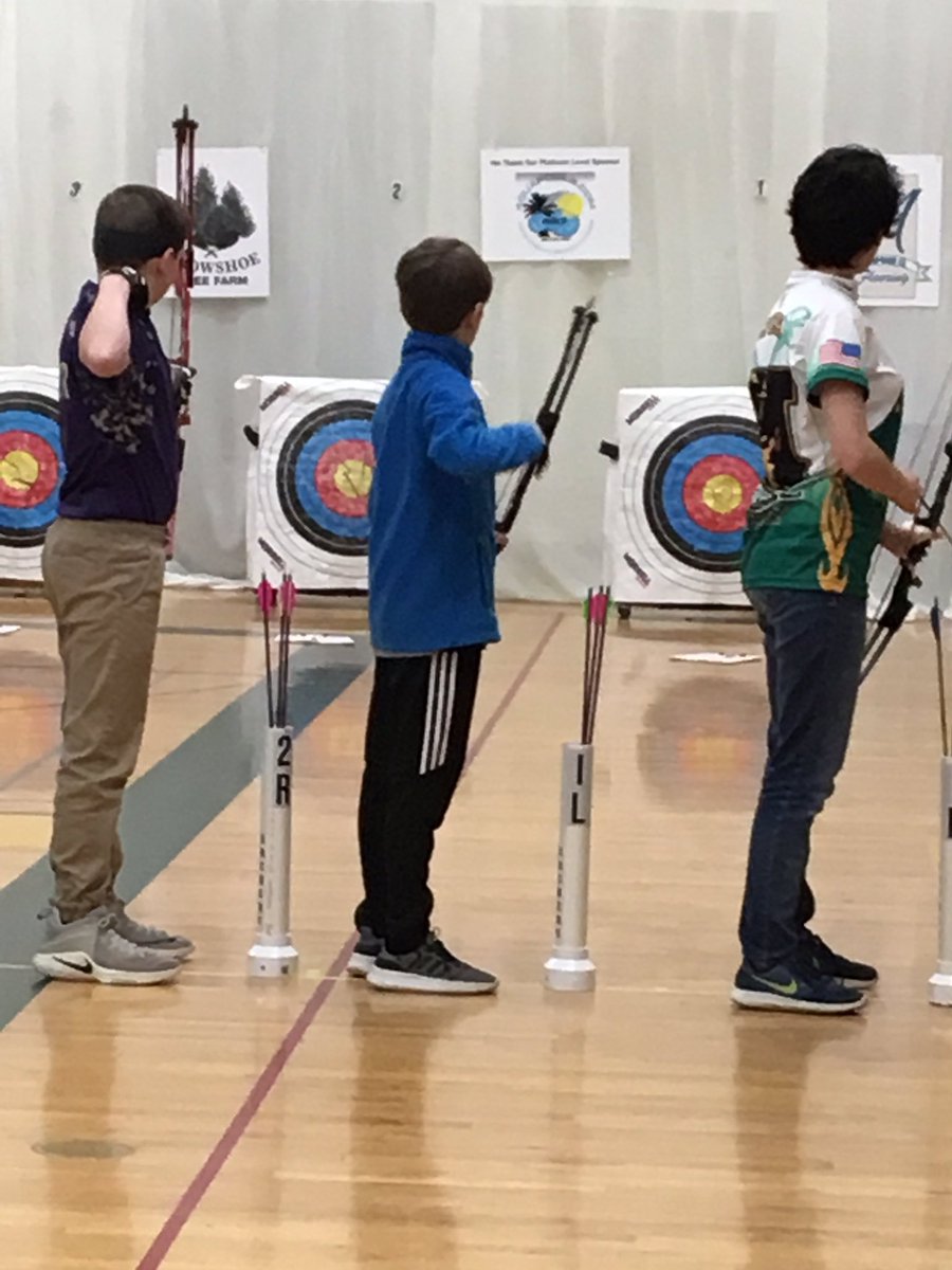 caseythorpebain's tweet photo. Bright & early on a Sat AM...EL Archery at the #NASPArchery Howell Bullseye Challenge! Plus Friday’s kids. We ❤️ 🏹 🎯 #elpspd #DoMoreForKids https://t.co/8ICTgp9c2k