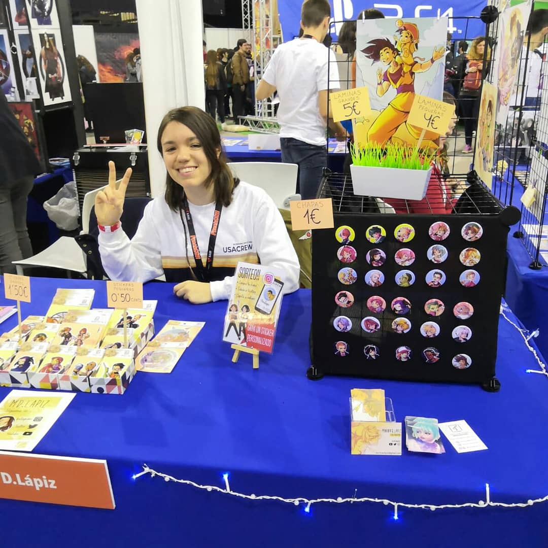 Por fin en mi stand!
#FreakCon19