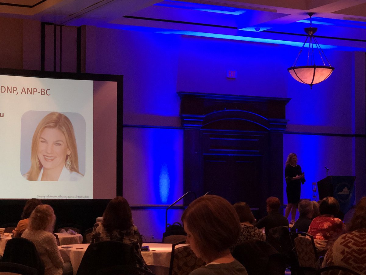 AngieMSmithNP's tweet photo. A great way to start last day learning about  current management guidelines and the curtailing the opioid epidemic through a public policy approach #VCUDNP #VCUSON #VACNP https://t.co/qShfIhS0Lt