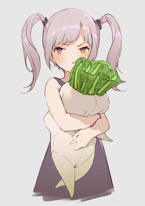 セクシー大根の抱き枕が妙にツボで描いてしまった.. 