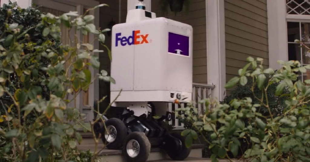 fedex delivery robots
