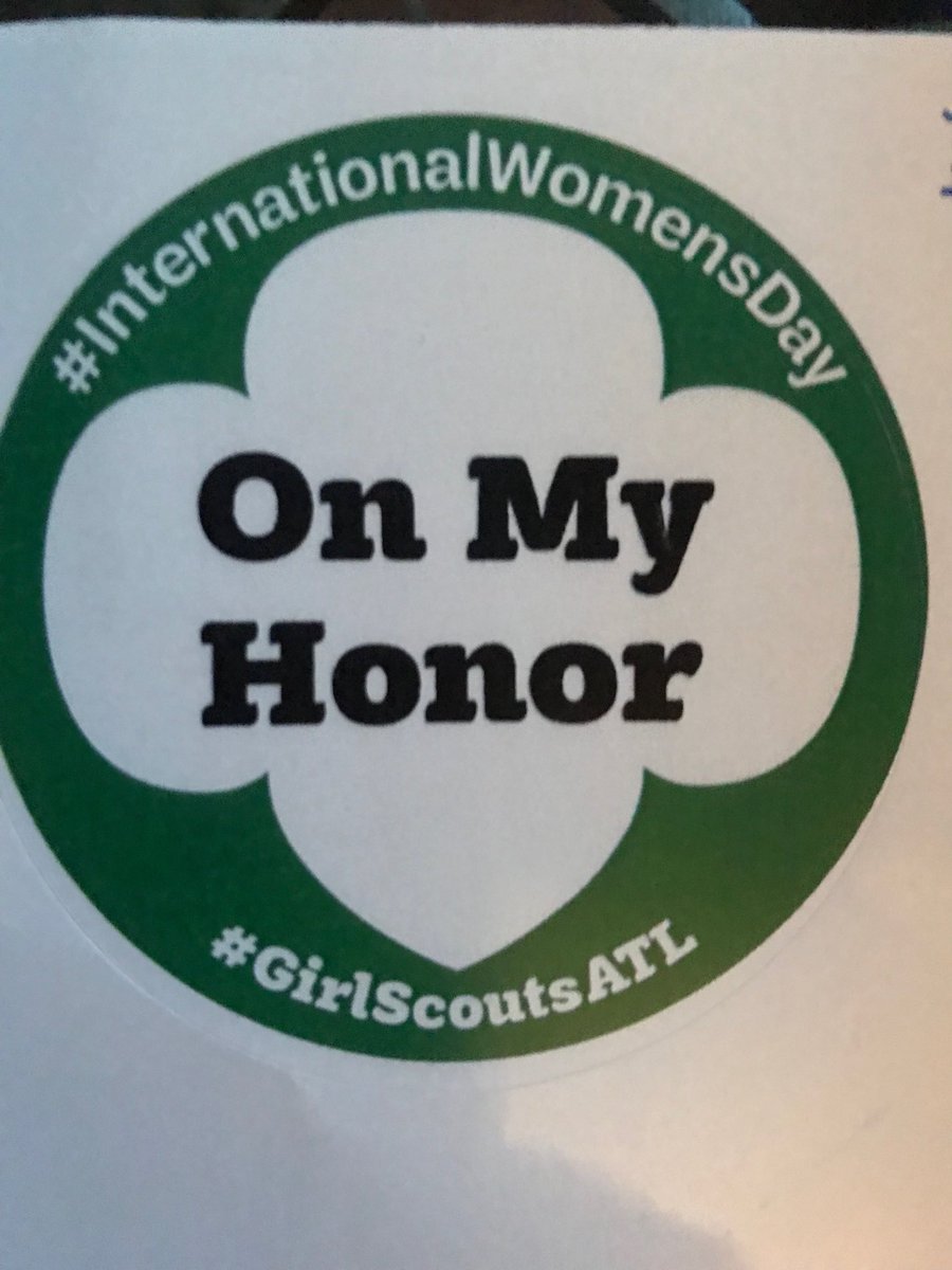 HMCWells's tweet image. Wore my sticker yesterday to celebrate #InternationWomensDay but proud to say I am a member of organizations that promote females everyday! @jlatlanta @GirlScoutsATL @GaTechWAN #BalancedforBetter