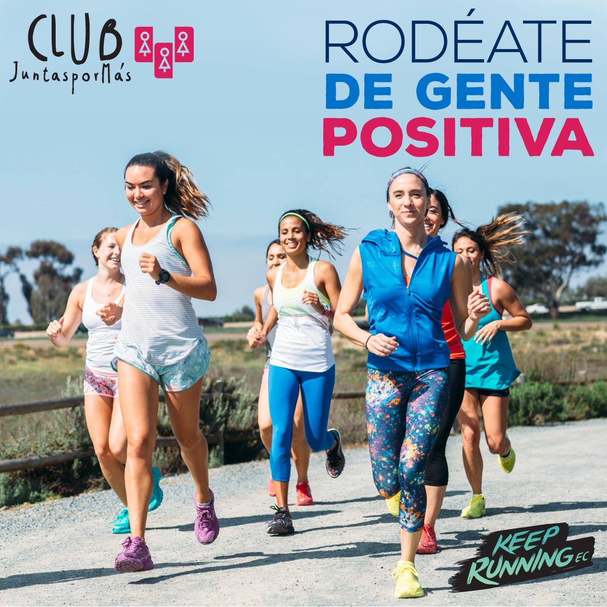 KeepRunningEC's tweet image. Rodéate de personas de mente positiva, que compartan tus sueños y que te motiven a hacer tus sueños realidad. 
.
#motivación #KeepRunning #KeepTraining #KeepDreaming