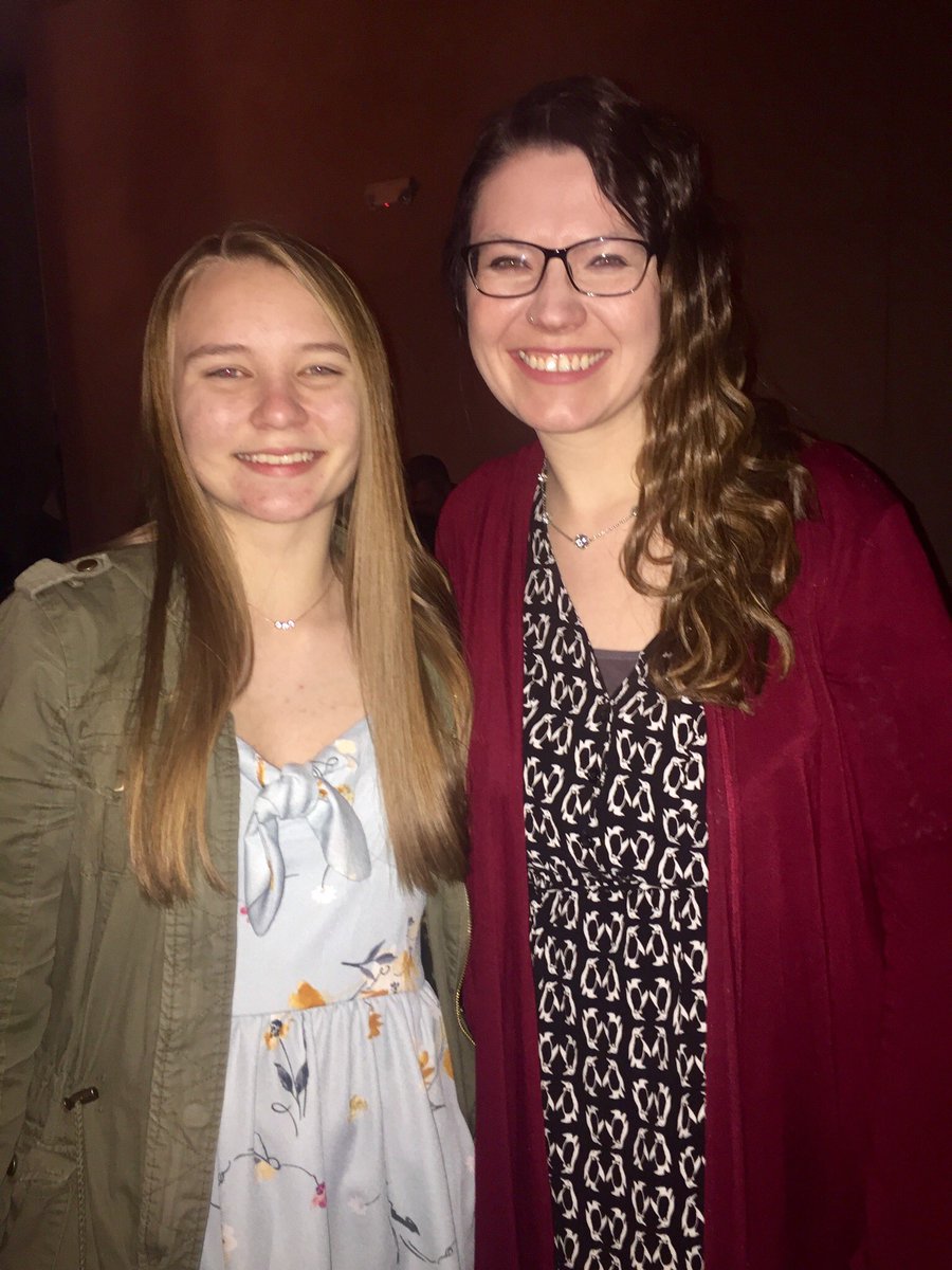 LauraLatall's tweet photo. The NHS Ceremony was fantastic! Congrats to the seniors and the inductees. I am so humbled that Sarah, Erin, and Zephanie honored me with their teacher recognition! All 3 are incredible people that Iβm blessed to know. My heart is full. π #ionlycriedalittle #lhsbuzz https://t.co/PBgXmzL0fS