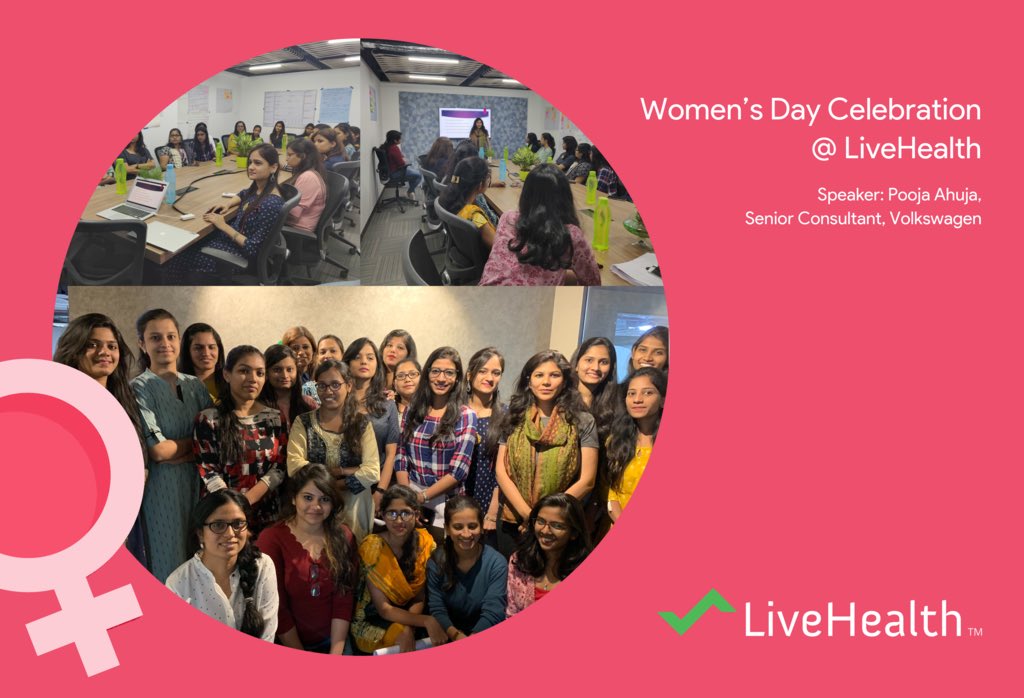 Women’s Day Celebrations at ⁦@livehealth_⁩