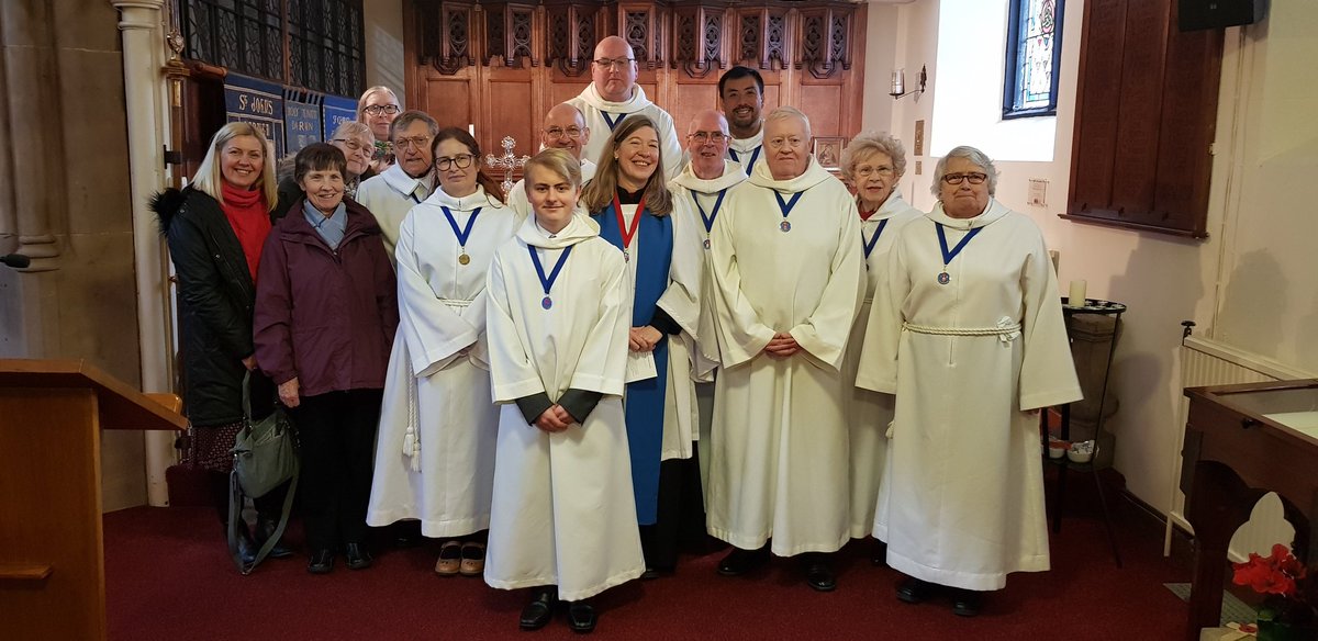 StPeterDarwen's tweet photo. We welcomed the diocesan branch of the Company of Servers today for their Eucharist and AGM https://t.co/DkFlRlBu76