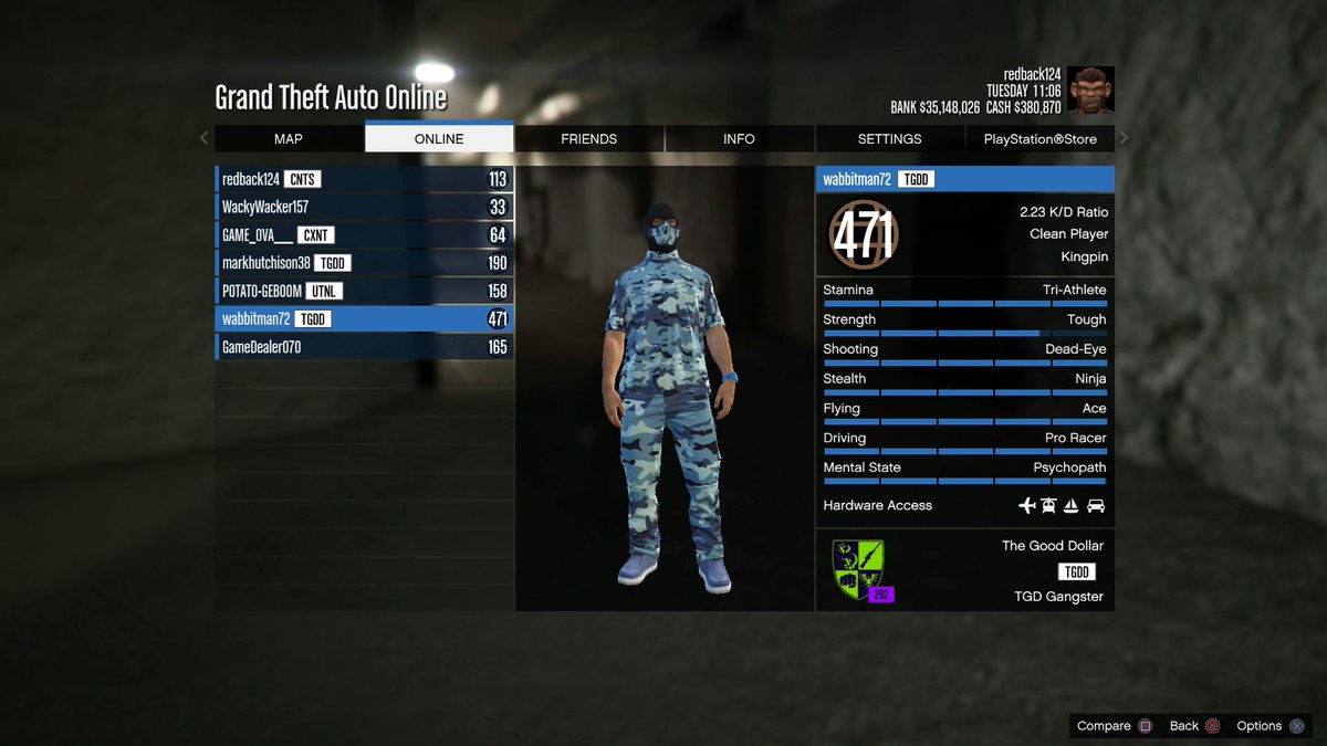 redback124's tweet image. Ah good old #gtaonline never fails to give. These 2 were sweaty for me as soon as i joined the lobby. these are their parting messages